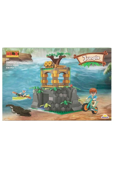 Jungle Orman Eğlencesi 236 Parça Yapım Oyuncağı - Resim 3