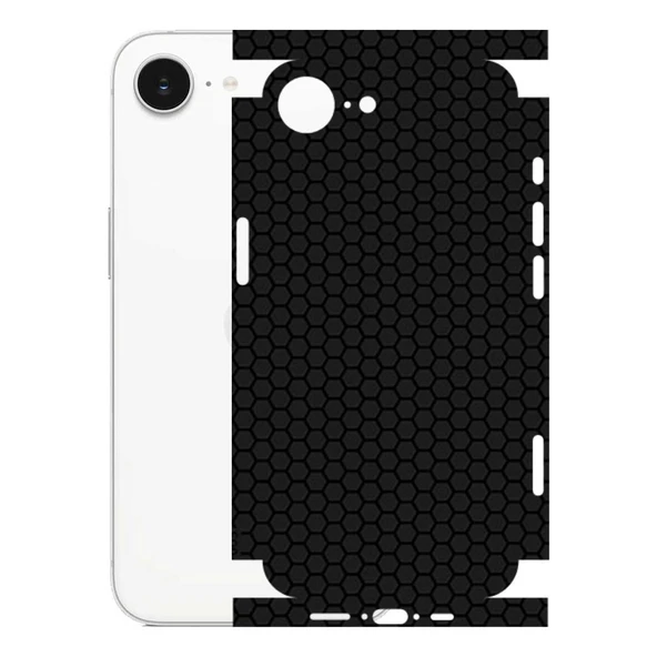 Kapps Iphone 16E ile Uyumlu Bumper Serisi Premium Kaplama 360  Siyah ürün görseli 1