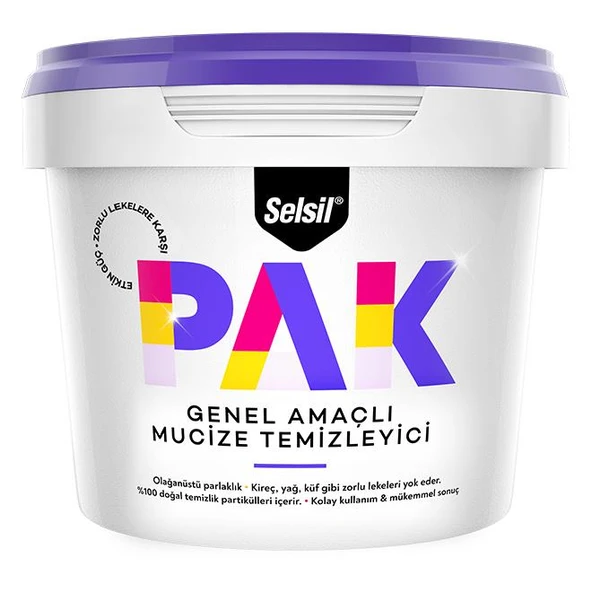 Selsil PAK Mucize Temizleyici Krem 500 gr. ürün görseli 1
