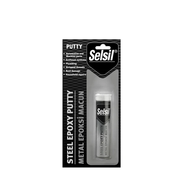 Selsil Epoksi Metal Tamir Macunu 57 gr. ürün görseli 1