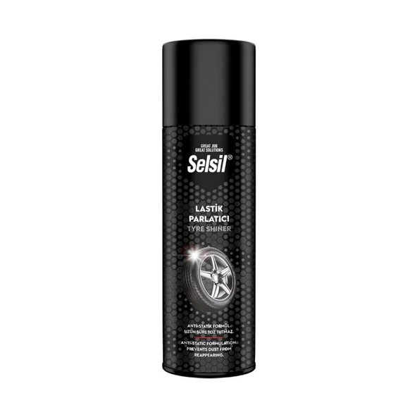 Selsil Lastik Parlatma ve Temizleme Spreyi 500 ml. ürün görseli 1