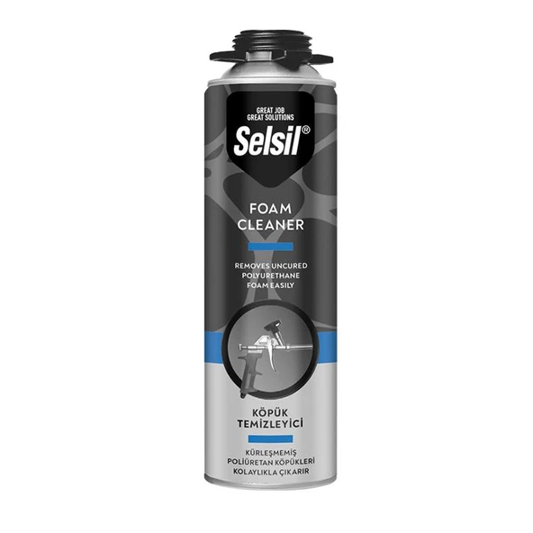 Selsil Poliüretan Köpük Tabanca Temizleyici 500 ml. ürün görseli 1
