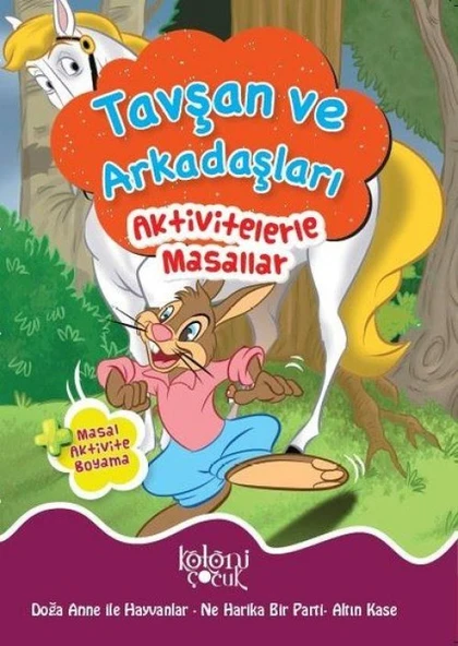 Tavşan ve Arkadaşları - Aktivitelerle Masallar ürün görseli 1