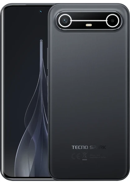 Tecno Spark Slim 4.5G 8/256 Siyah (Tecno Türkiye Garantili) ürün görseli 1