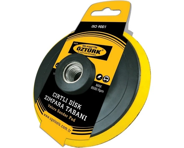 SGS285 Cırtlı Disk Altı Zımpara Tabanı 115'LIK ürün görseli 1
