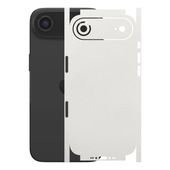Kapps Iphone 17 Air ile Uyumlu Bumper Serisi Premium Kaplama 360  Beyaz ürün görseli 1