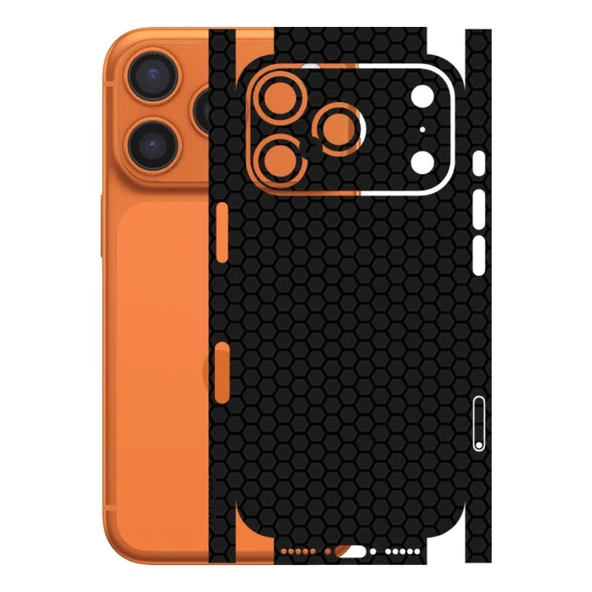 Kapps Iphone 17 Pro ile Uyumlu Bumper Serisi Premium Kaplama 360  Siyah ürün görseli 1
