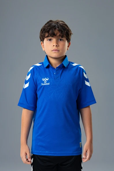 Hummel Dream Çocuk Kamp Tişört Saks Mavi ürün görseli 1