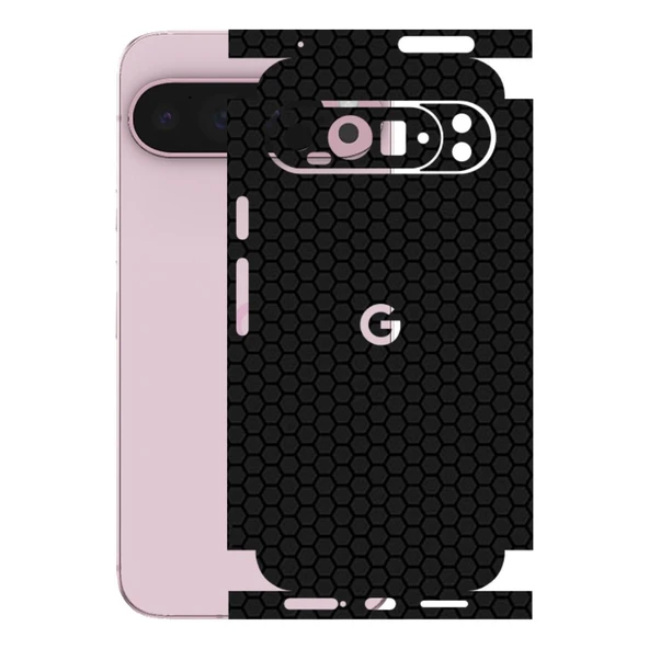 Kapss Google Pixel 9 Pro XL 5G ile Uyumlu Bumper Serisi Premium Kaplama 360  Siyah ürün görseli 1