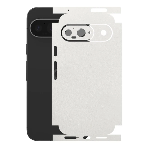Kapss Google Pixel 9 5G ile Uyumlu Bumper Serisi Premium Kaplama 360  Beyaz ürün görseli 1