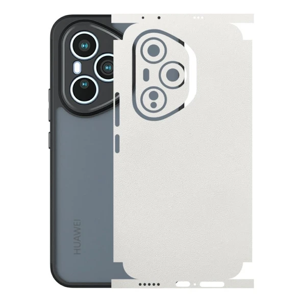 Honor 400 Pro 5G ile Uyumlu Bumper Serisi Premium Kaplama 360  Beyaz ürün görseli 1
