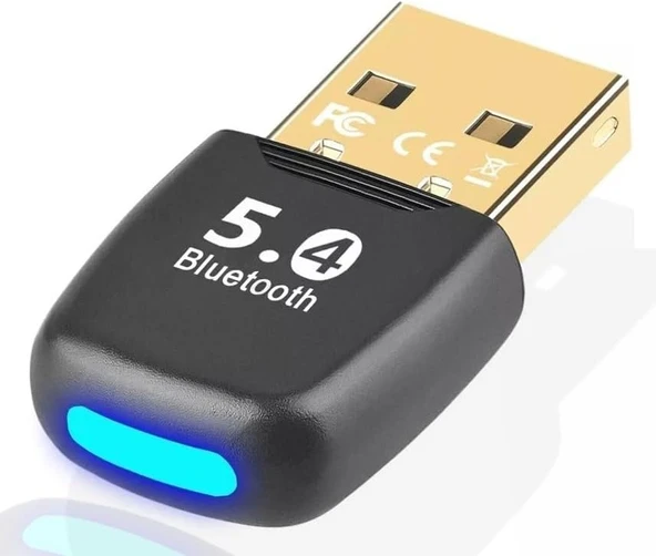 Cosmostech Bluetooth 5.4 USB Adaptör – Pc & Laptop Uyumlu | Tak-Çalıştır Dongle ürün görseli 1