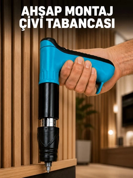 Profesyonel Ahşap Döşeme Çivi Tabancası Dayanıklı Manuel El Aleti ürün görseli 1