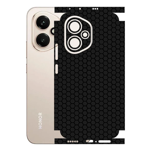 Honor 400 5G ile Uyumlu Bumper Serisi Premium Kaplama 360  Siyah ürün görseli 1