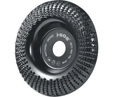 SGS2280 Kavisli Ahşap İşleme Diski 115 Mm Kalite Avuç Taşlama Aleti ürün görseli 1
