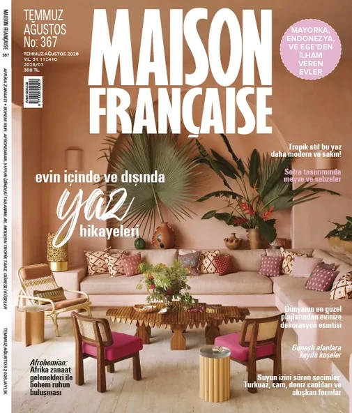 Maison Française Dergi Temmuz-Ağustos 2026 ürün görseli 1