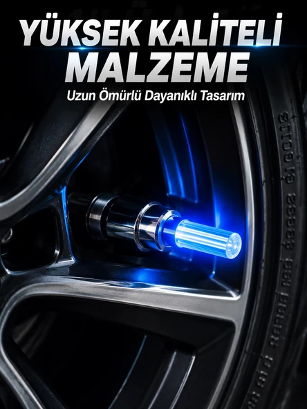 4 Adet LED Lastik Sibop Işığı Otomobil İçin Hareket Sensörlü ürün görseli 1