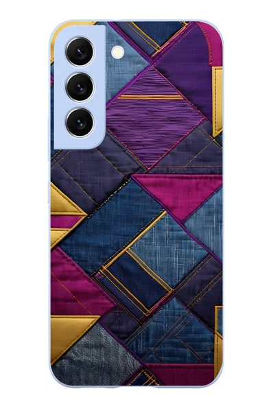 Le Balvo Samsung Galaxy S22 Uyumlu Kot Deseni Baskılı Silikon Kılıf ürün görseli 1
