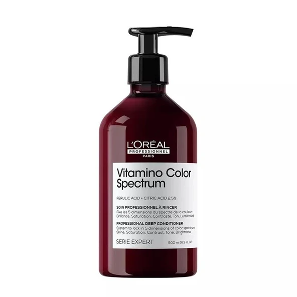 L'oreal Professionnel Vitamino Color Spectrum Boyalı Saçlar İçin Yoğun Bakım Kremi 500ml ürün görseli 1