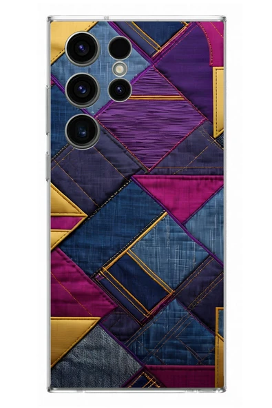 Le Balvo Samsung Galaxy S23 Ultra Uyumlu Kot Deseni Baskılı Silikon Kılıf ürün görseli 1