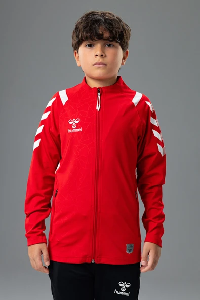 Hummel Dream Çocuk Kamp Eşofman Üstü Kırmızı ürün görseli 1