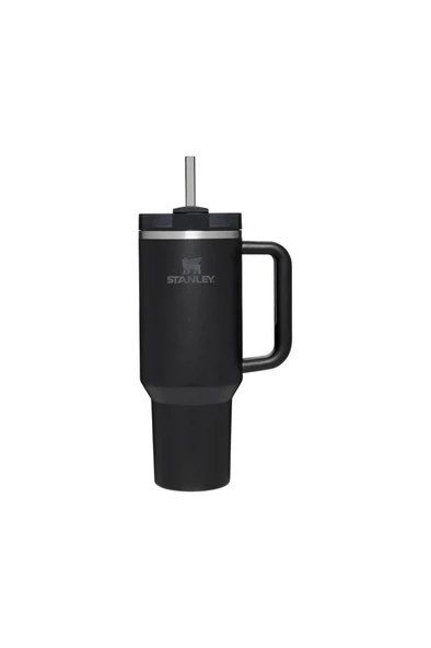 Stanley Quencher Pipetli Termos 1,18 L Siyah ürün görseli 1