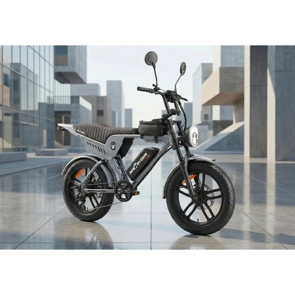 Ape Ryder Genon Ultra 750 W Gri Elektrikli Bisiklet 20 inç Vitesli ürün görseli 1
