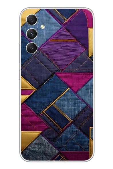 Le Balvo Samsung Galaxy A34 Uyumlu Kot Deseni Baskılı Silikon Kılıf ürün görseli 1