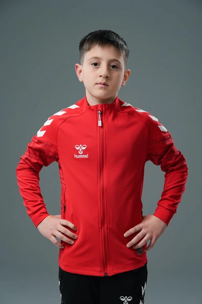 Hummel Line Kamp Eşofman Üstü Kırmızı Çocuk ürün görseli 1