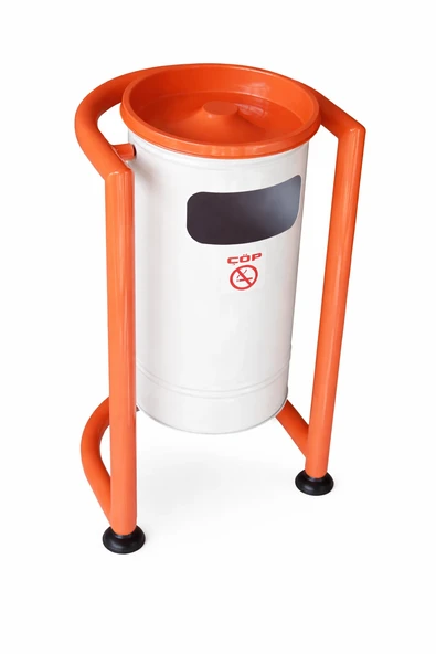 U Tipi Küçük Dış Mekan Çöp Kovası (S-314) ürün görseli 1