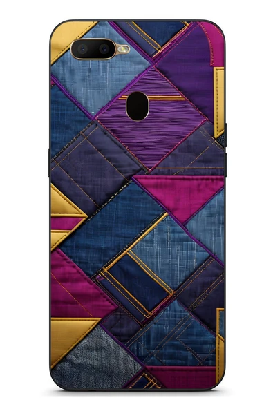 Le Balvo Oppo A5S Uyumlu Kot Deseni Baskılı Silikon Kılıf ürün görseli 1