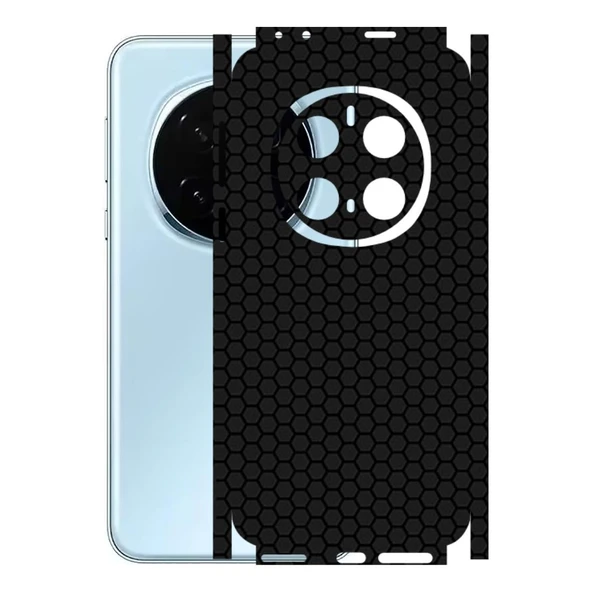 Honor Magic 7 Pro ile Uyumlu Bumper Serisi Premium Kaplama 360  Siyah ürün görseli 1