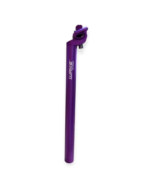 XBYC 679 Wake Sele Borusu 27.2mm çap x 35cm uzunluk Hafif Renkli Bisiklet Koltuk Borusu Mor Renk ürün görseli 1