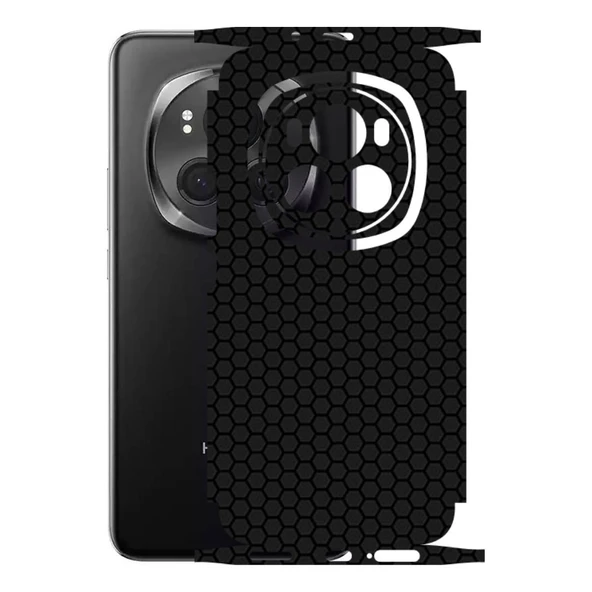 Honor Magic 6 Pro ile Uyumlu Bumper Serisi Premium Kaplama 360  Siyah ürün görseli 1