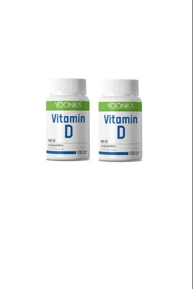 Voonka Vitamin D 90 Kapsül 2 Adet ürün görseli 1