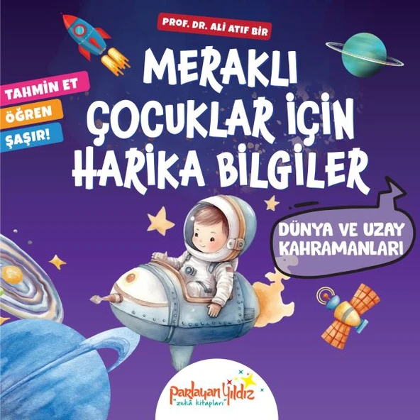 Meraklı Çocuklar İçin Harika Bilgiler Dünya ve Uzay Kahramanları ürün görseli 1