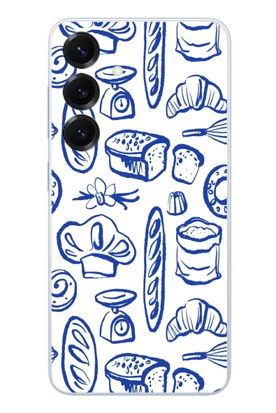 Le Balvo Samsung Galaxy S25 Uyumlu Bakery Ahçı Usta Baskılı Silikon Kılıf ürün görseli 1