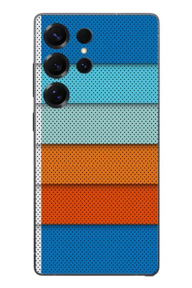 Le Balvo Samsung Galaxy S25 Ultra Uyumlu Renk Geçişi Baskılı Silikon Kılıf ürün görseli 1