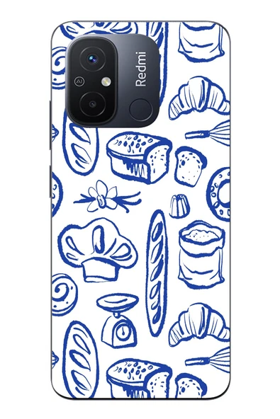 Le Balvo Redmi 12C Uyumlu Bakery Ahçı Usta Baskılı Silikon Kılıf ürün görseli 1