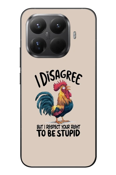 Le Balvo Xiaomi Mi 15T Pro Uyumlu I Disagree Baskılı Silikon Kılıf ürün görseli 1