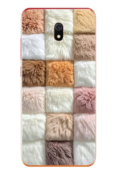 Le Balvo Redmi 8A Uyumlu Pofuduk Desenler Baskılı Silikon Kılıf ürün görseli 1