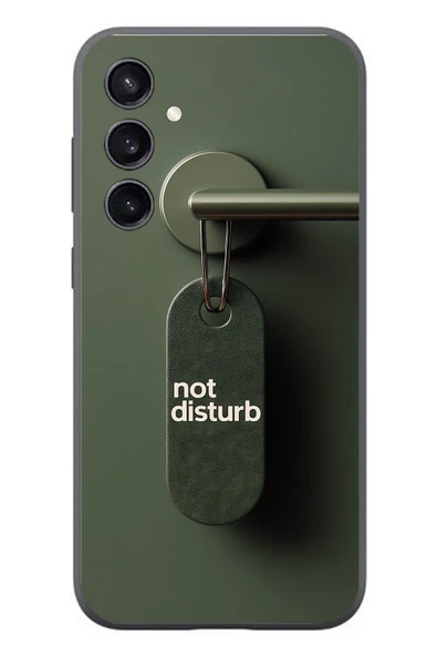 Le Balvo Samsung Galaxy S23 Uyumlu Not Disturb Baskılı Silikon Kılıf ürün görseli 1