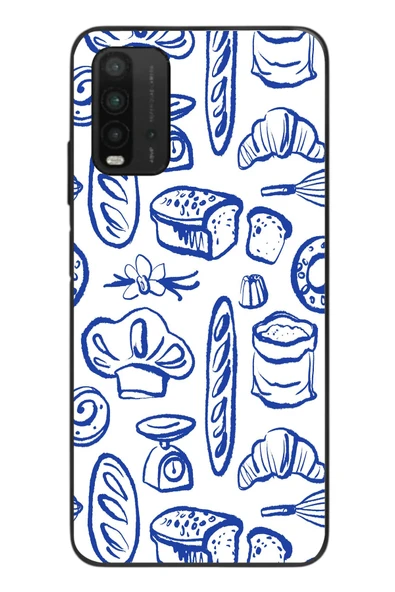Le Balvo Redmi 9T Uyumlu Bakery Ahçı Usta Baskılı Silikon Kılıf ürün görseli 1