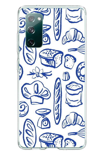 Le Balvo Samsung Galaxy S20 FE Uyumlu Bakery Ahçı Usta Baskılı Silikon Kılıf ürün görseli 1