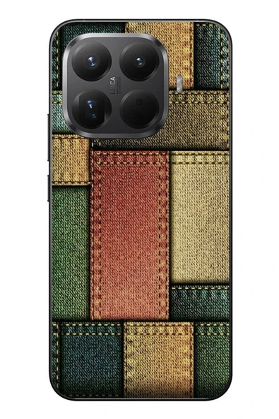 Le Balvo Xiaomi Mi 15T Pro Uyumlu Kot Cepleri Baskılı Silikon Kılıf ürün görseli 1