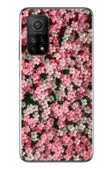 Le Balvo Xiaomi Mi 10 T Uyumlu Ahenkli Papatyalar Baskılı Silikon Kılıf ürün görseli 1