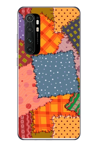 Le Balvo Xiaomi Mi 10 Lite Uyumlu Anadolu Motifleri Baskılı Silikon Kılıf ürün görseli 1