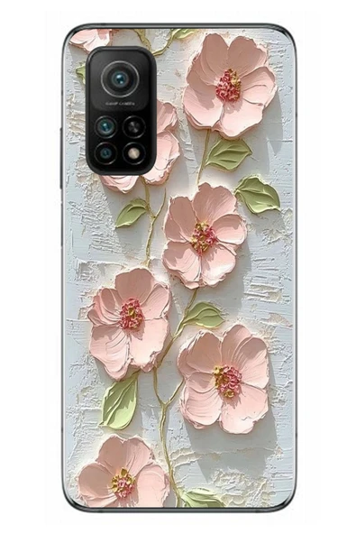 Le Balvo Xiaomi Mi 10 T Uyumlu Gül Kurusu Baskılı Silikon Kılıf ürün görseli 1