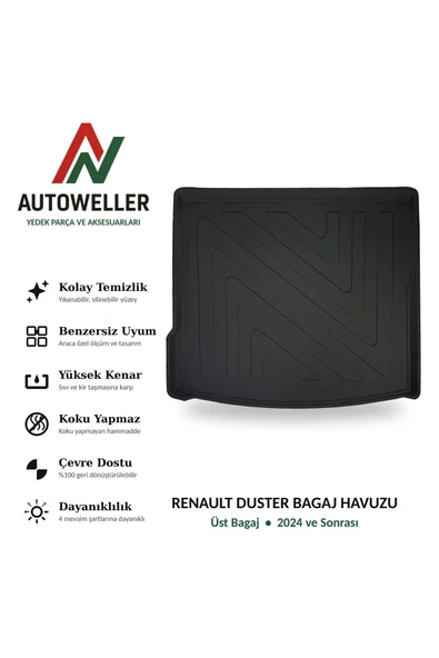 AutoWeller Renault Duster 2024 Sonrası Bagaj Havuzu | Üst Bagaj ürün görseli 1