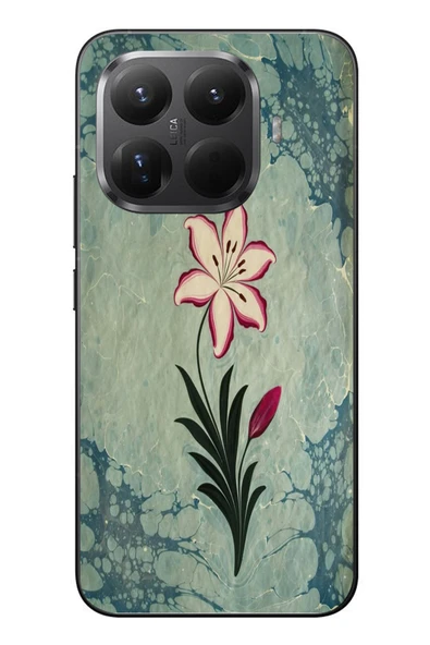 Le Balvo Xiaomi Mi 15T Pro Uyumlu Çiçek Deseni Baskılı Silikon Kılıf ürün görseli 1